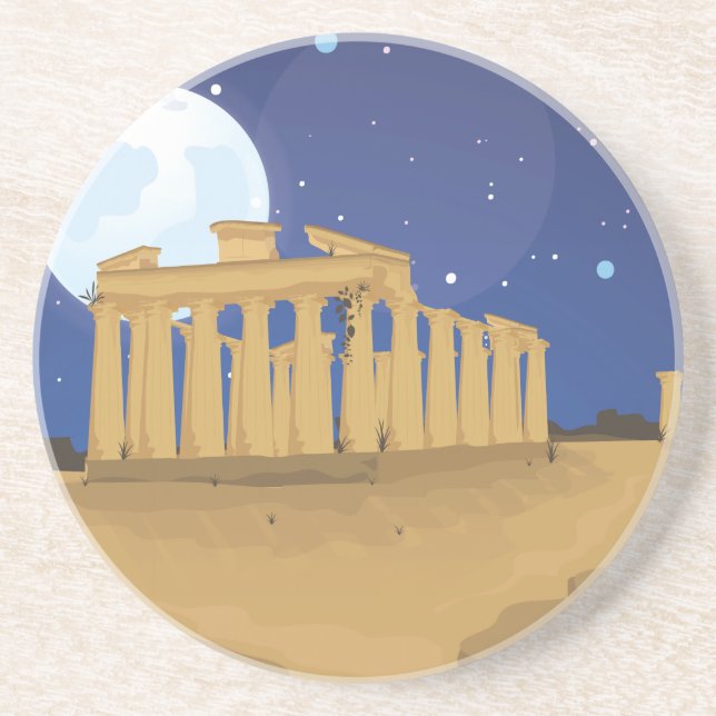 Posavasos La Acrópolis de Atenas (Frente)