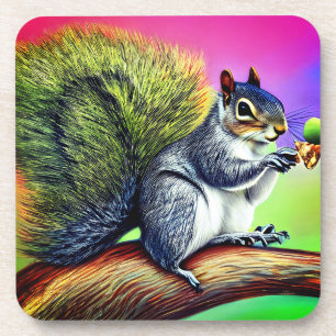 Posavasos La ardilla de la rama