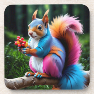 Posavasos La ardilla de la rama