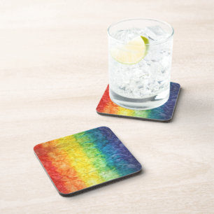 Posavasos La bandera teñida con nudos de SlipperyJoe's arcoí