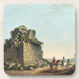 Posavasos La base de una columna colosal cerca de Syracuse,