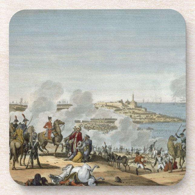 Posavasos La batalla de Aboukir, 7 Thermidor, año 7 (25 de (Frente)