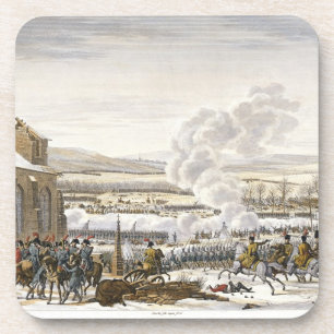 Posavasos La batalla de Preussisch-Eylau, el 9 de febrero de