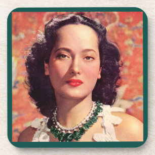 Posavasos la bella Merle Oberon