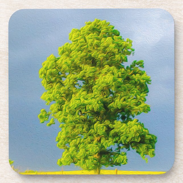 Posavasos La belleza en la tormenta (Frente)