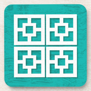 Posavasos La brisa moderna de mediados del siglo XX bloquea