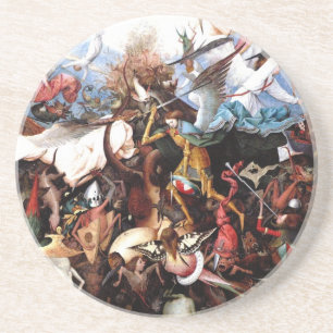 Posavasos La caída de Bruegel "de los ángeles rebeldes"