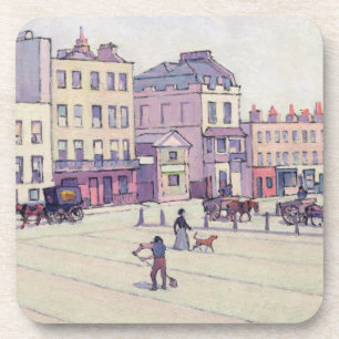 Posavasos La casa del pesaje, mercado del Cumberland, c.1914