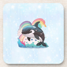 La caza de ballenas asesina de Kawaii Orca llueve