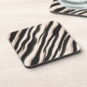 Posavasos La cebra raya textura inconsútil + sus ideas