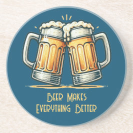 Posavasos La Cerveza Hace que Todo Sea Mejor