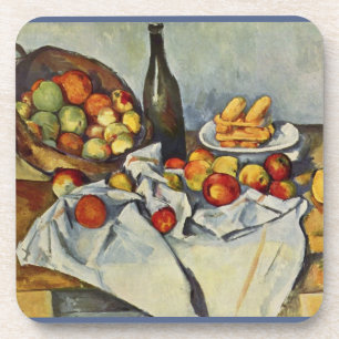 Posavasos La cesta de manzanas de Paul Cezanne