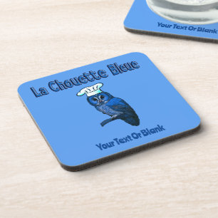 Posavasos La Chouette Bleue Cafe