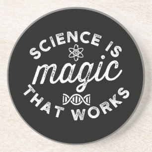 POSAVASOS LA CIENCIA ES MÁGICA QUE FUNCIONA