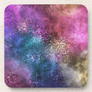 Posavasos La colorida galaxia