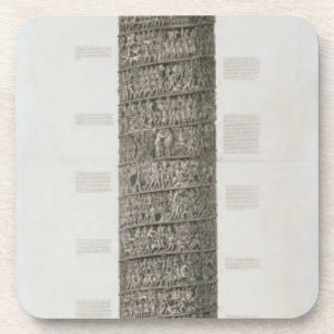 Posavasos La columna de Trajan (grabado)