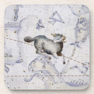 Posavasos La constelación de aries, platea 4 del 'atlas