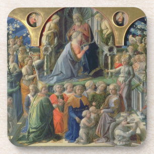 Posavasos La coronación de la Virgen, 1441-7 (tempera en p