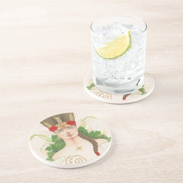 Posavasos La diosa de Lughnasadh Tailtiu (Lado)