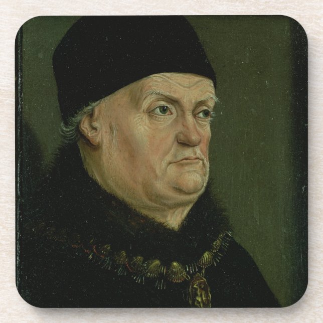 Posavasos La díptica de Matheron: retrato de Rene I el (Frente)