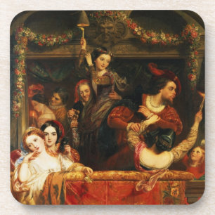 Posavasos La diversión del Moccoletti - el enojado gay