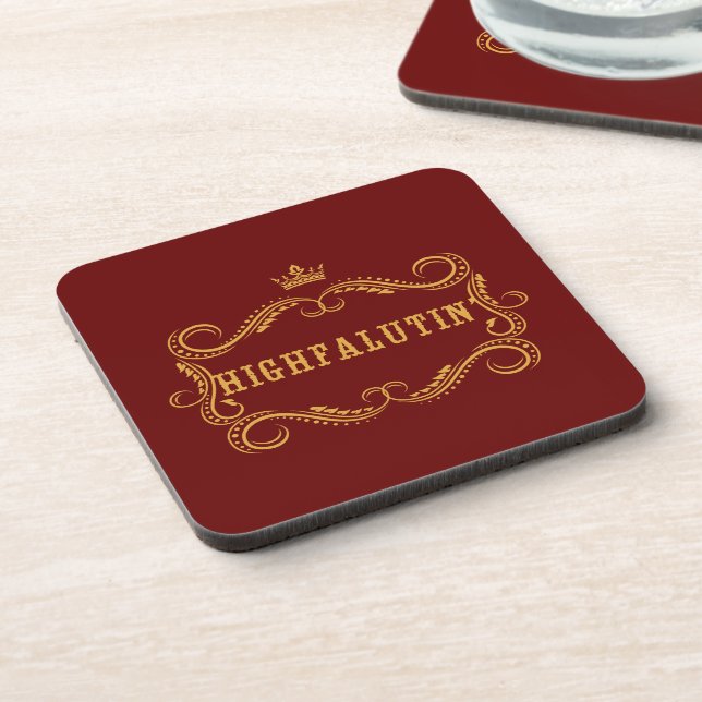 Posavasos La divertida jerga del país de Highfalutin (Lado Izquierdo)