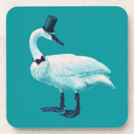 Posavasos La divertida observación de aves en Swan