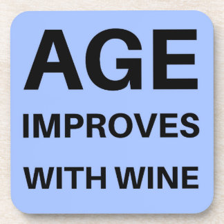 Posavasos La Edad Mejora Con El Vino