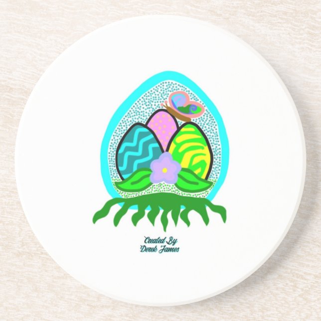 Posavasos La espumosa montaña arenisca de los huevos de Pasc (Frente)