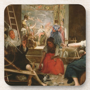 Posavasos La fábula del Arachne, o los hilanderos, c.1657