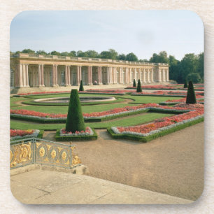 Posavasos La fachada del jardín del Trianon magnífico, 168