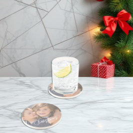 Posavasos La familia más alegre de Navidad Alegría de Navida