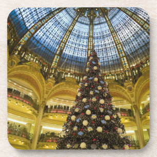 Posavasos La Fayette en el navidad, París, Francia de