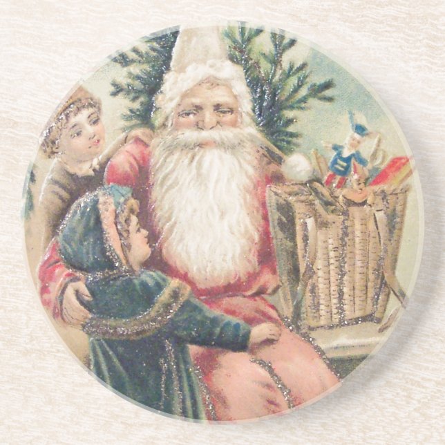 Posavasos La Feliz Navidad de Santa María (Frente)