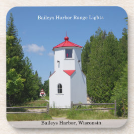 Posavasos La gama Baileys Harbour Range Lights (luces de cam