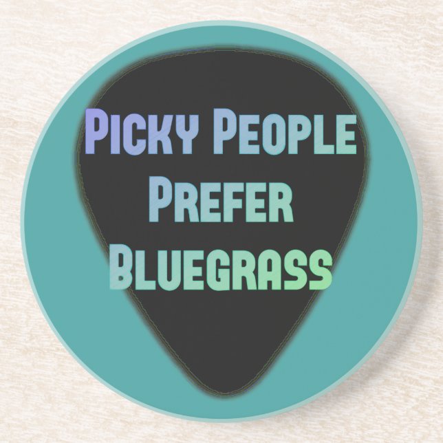 Posavasos La gente criticona prefiere Bluegrass (Frente)