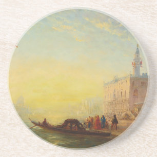 Posavasos La Gondole, Quai Des Esclavons - Félix Ziem