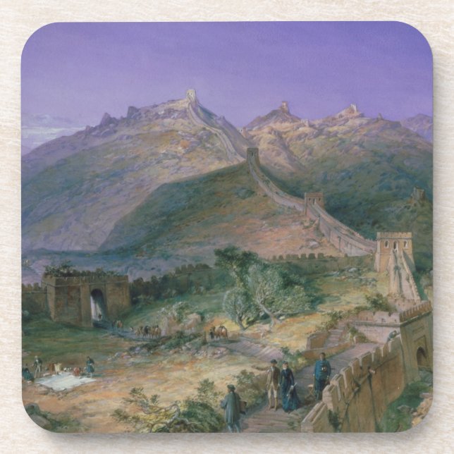 Posavasos La Gran Muralla de China, 1886 (w/c) (Frente)