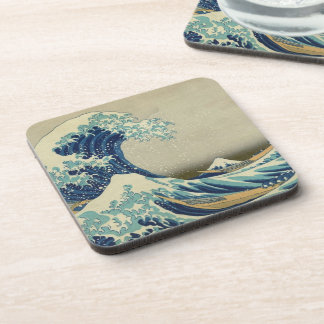 Posavasos La Gran Ola frente a Kanagawa- Icónico Japonés