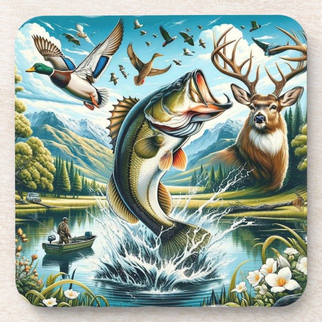 Posavasos La gran terraza exterior (Frente)