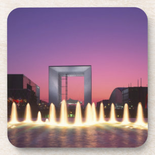 Posavasos La Grande Arche, La Defense, París, Francia