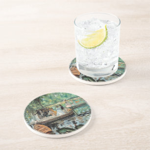 Posavasos La Grenouillère Auguste Renoir