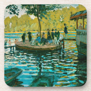 Posavasos La Grenouillere - Claude Monet - 1869