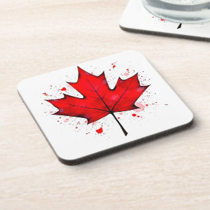 Posavasos La hoja de alma de Canadá