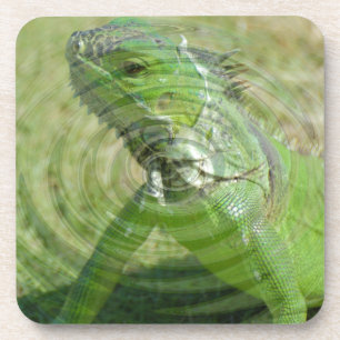 Posavasos La Iguana Verde