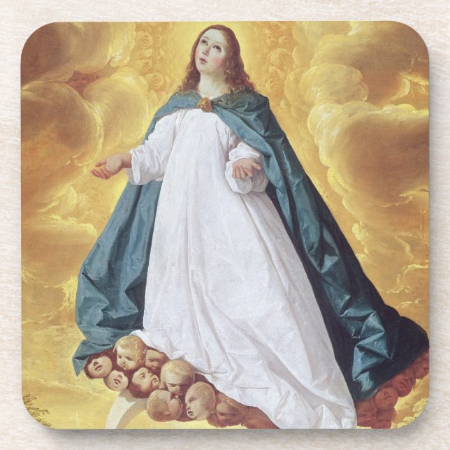 Posavasos La Inmaculada Concepción, c.1628-30 (aceite en (Frente)