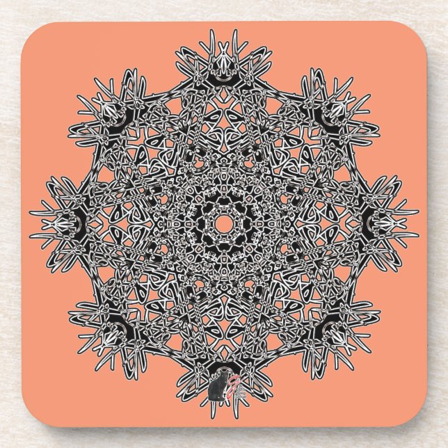 Posavasos La Inspiración Octa Glyph Dusk Coaster (Frente)