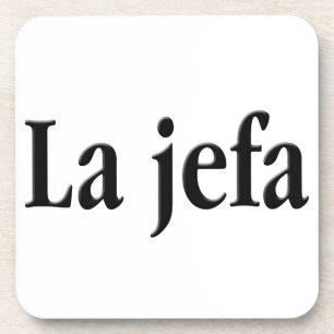 Posavasos La jefa