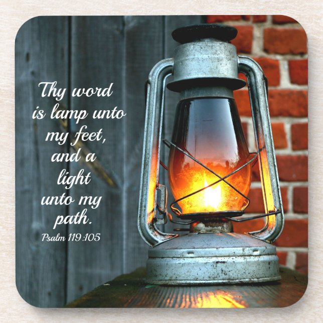 Posavasos La lámpara (Frente)