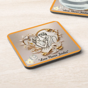Posavasos "La llama del amor perdurable"